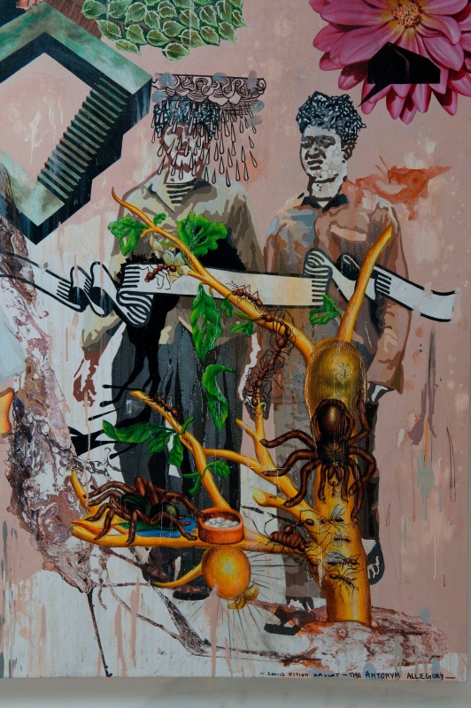 The Antonym Allegory, (Detail)