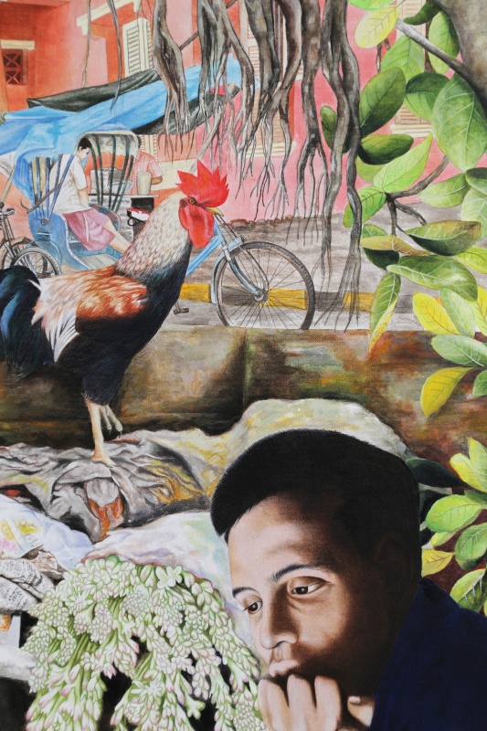 The Thinker, (Detail)