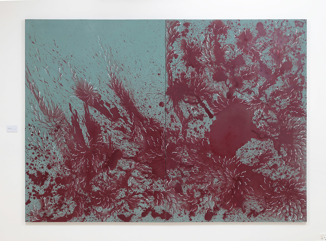 'Midnight Garden' (Diptych)