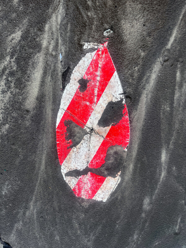 Untitled from the series "Beach Trash"