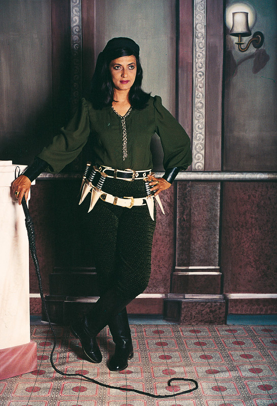 Cracking the Whip, from the series Native Women of South India