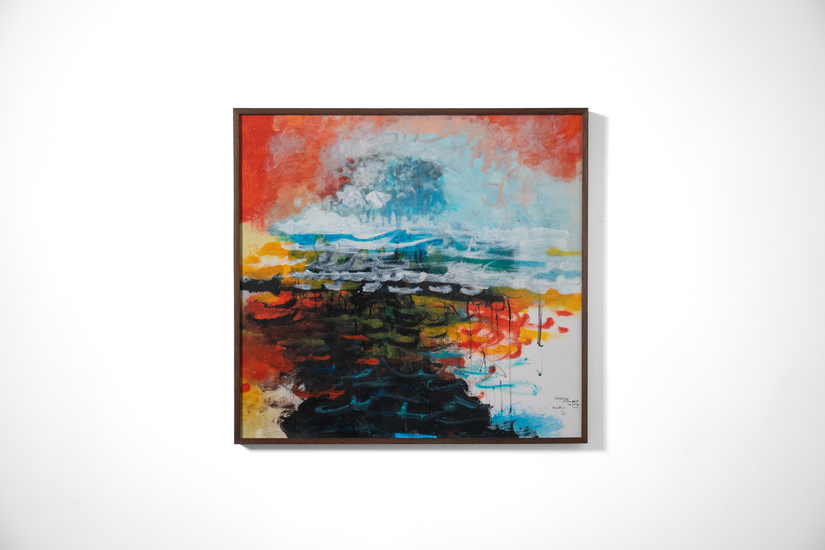 Sigiriya in the mist