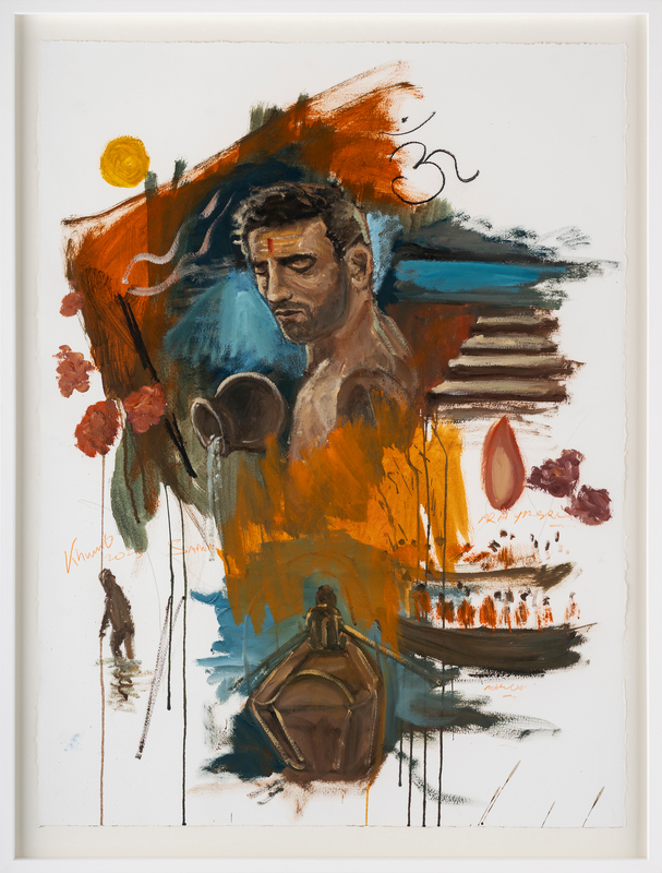 Kumbh in Dreams (Self-Portrait)