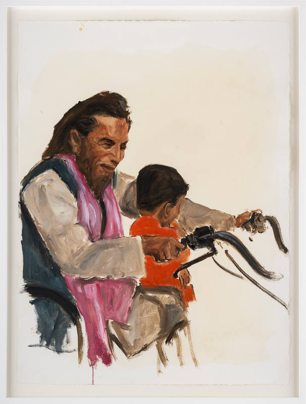 Man and Child (Maha kumbh)