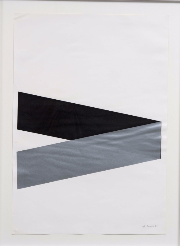 Two Rhomboids: Black & Grey