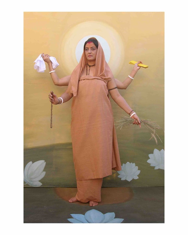 Bharat Mata (After 1905 painting by A.N Tagore)