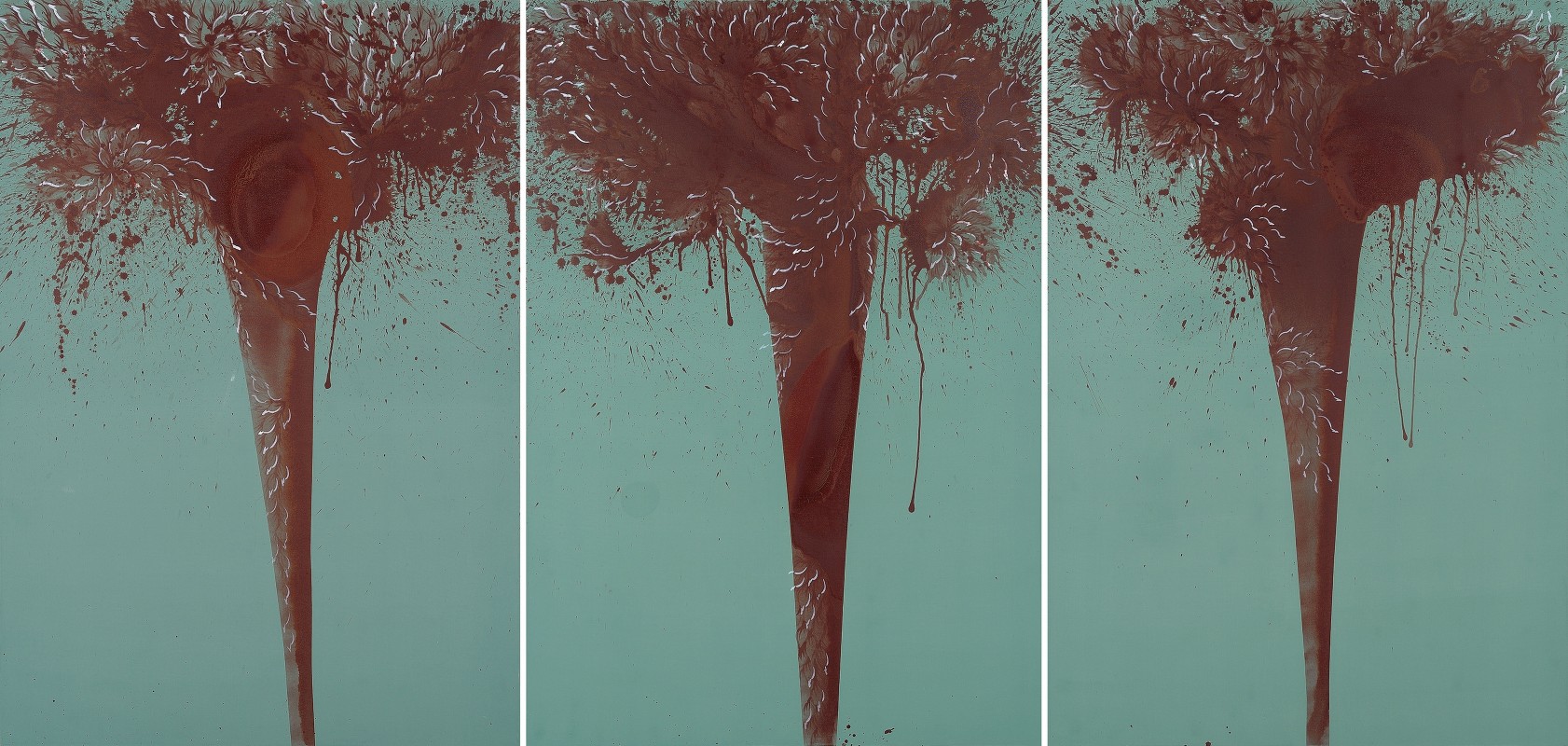 'Midnight Garden' (Triptych)