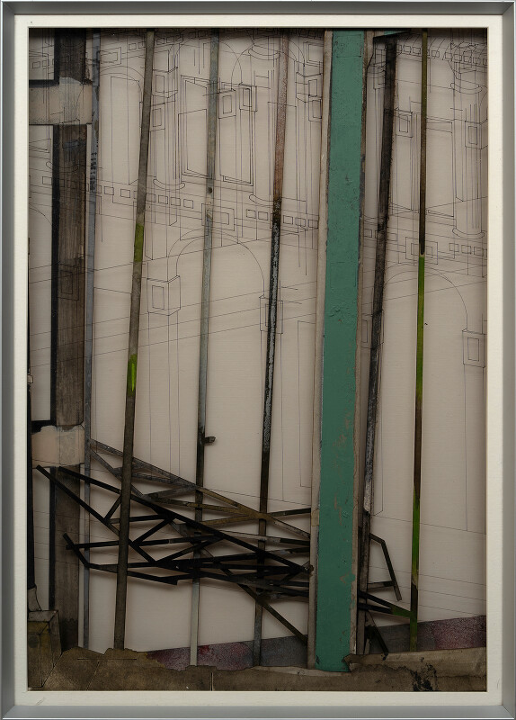 Paper relief Unstructured _ Industrial landscape