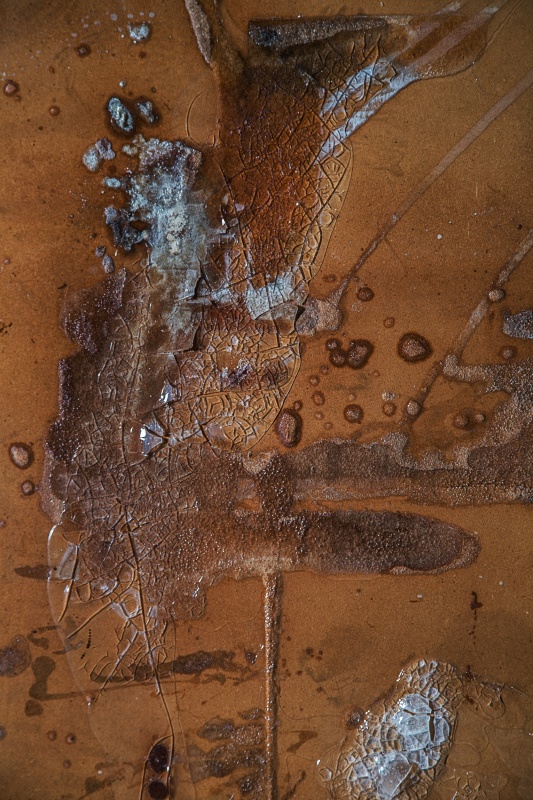 Acid on MDF 2, (Detail)