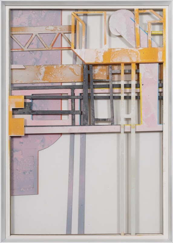 Unstructured _ Industrial landscape (paper relief)