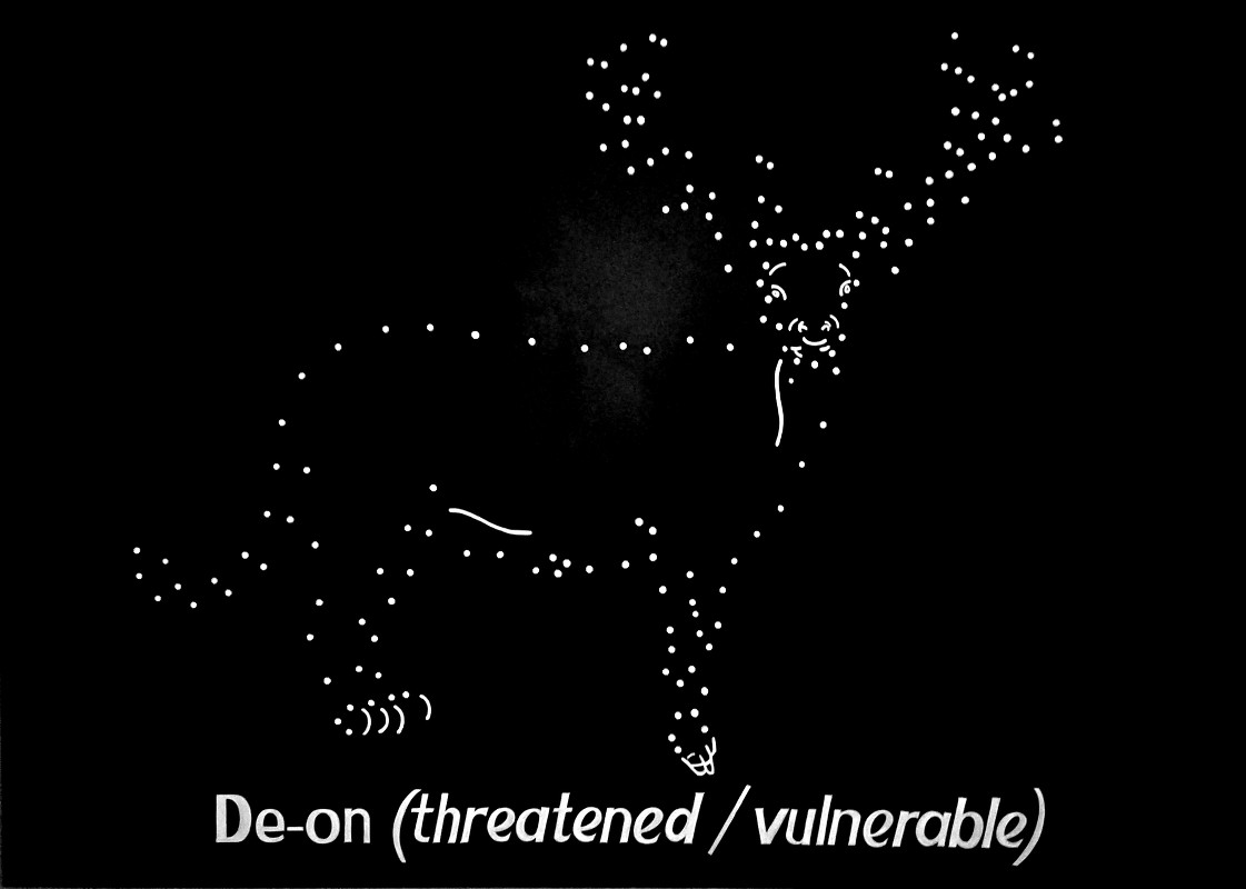 Hyphenated Lives – De-on (threatened / vulnerable)