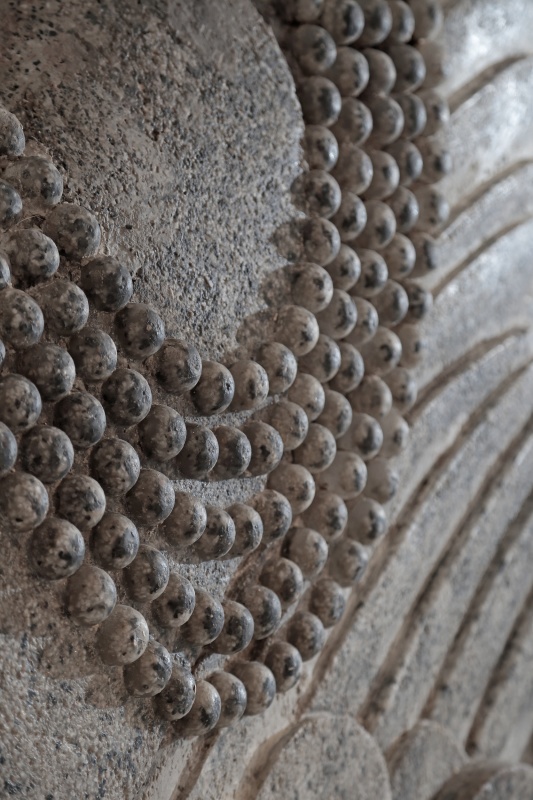 Arrested image of a dream - Stone wings, (Detail)